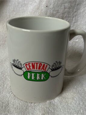 FRIENDS  Central Perk White Ceramic Coffee Tea Mug